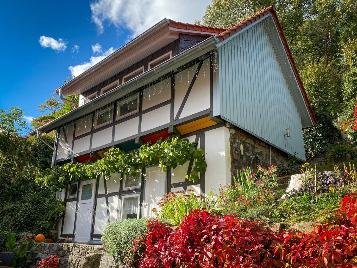 Harz Im Glueck - Fachwerkhaus Fuer Zwei In Wernigerode Villa Buitenkant foto